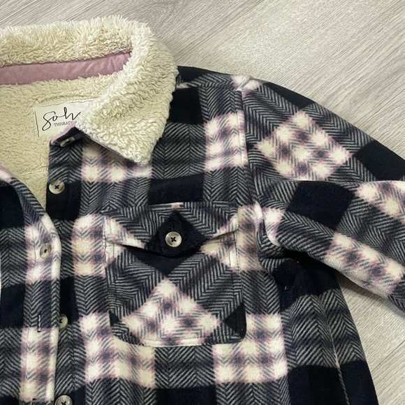 Soho Flannel Cozy Lined Jacket - Picture 7 of 11